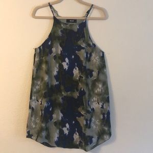 High neck sundress